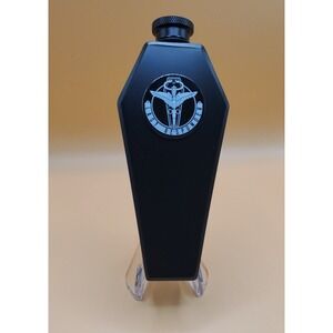 Gothic Hip Pocket Flask Metal Last Responder (Death Care) Medallion Coffin Flask